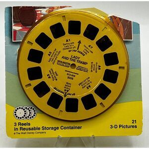 View-master Reels LADY AND THE TRAMP 012-003, 012-004, 012-005 Set Of 3 #3056